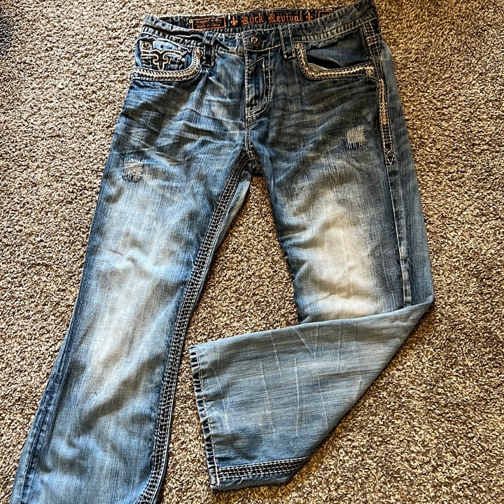 Men’s Rock Revival Jeans